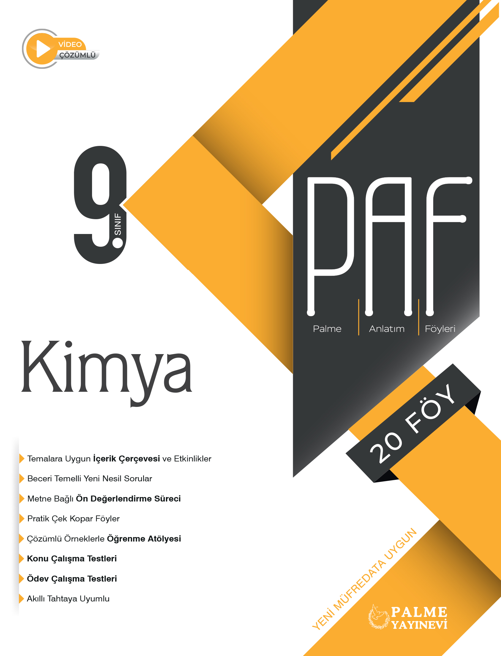 9. Sınıf Kı̇Mya Paf kapak görseli
